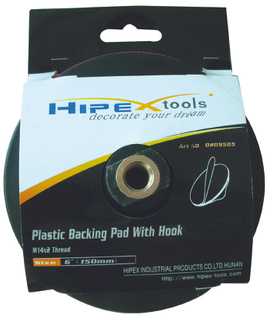 velcro plastic backing pad