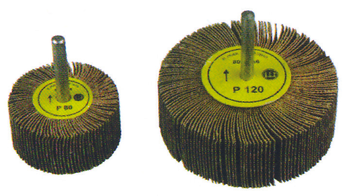 Flap abrasive wheels