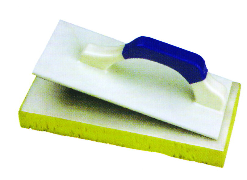 Trowels with velcro hook sponge