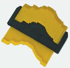 Multipurpose plastic calipers
