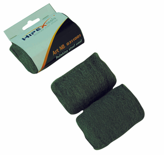 Polishing steel wool