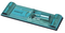 Aluminium sander with rotary handle