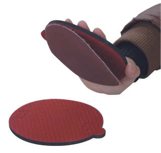 Foam pad with velcro