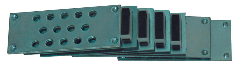Magnetic lock for tile