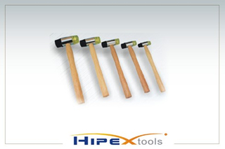 Rubber and plastic hammer