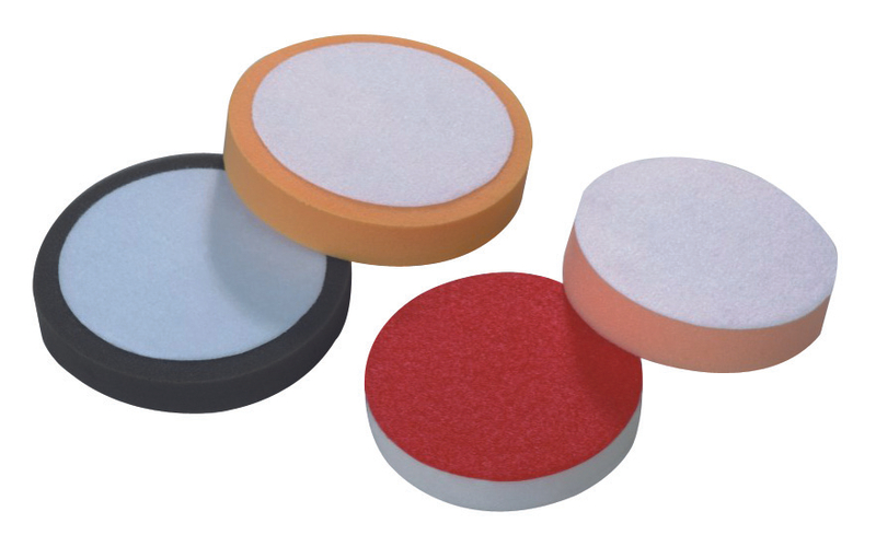 Polishing spong with velcro