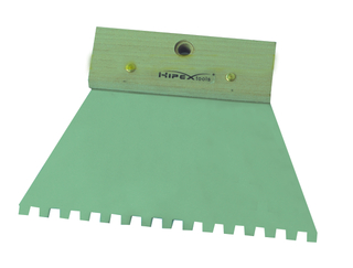 Sqatula with wooden handle
