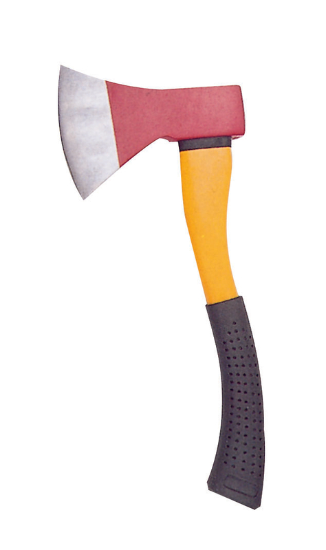 Axe with fibergalss handle
