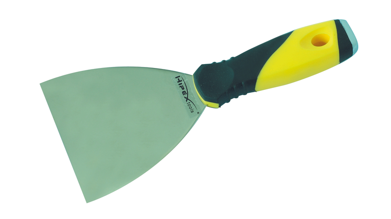 Putty knives with soft TPR handle