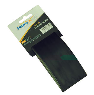 Rubber sanding block