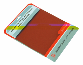 Dry & wet aluminium oxide abrasive paper