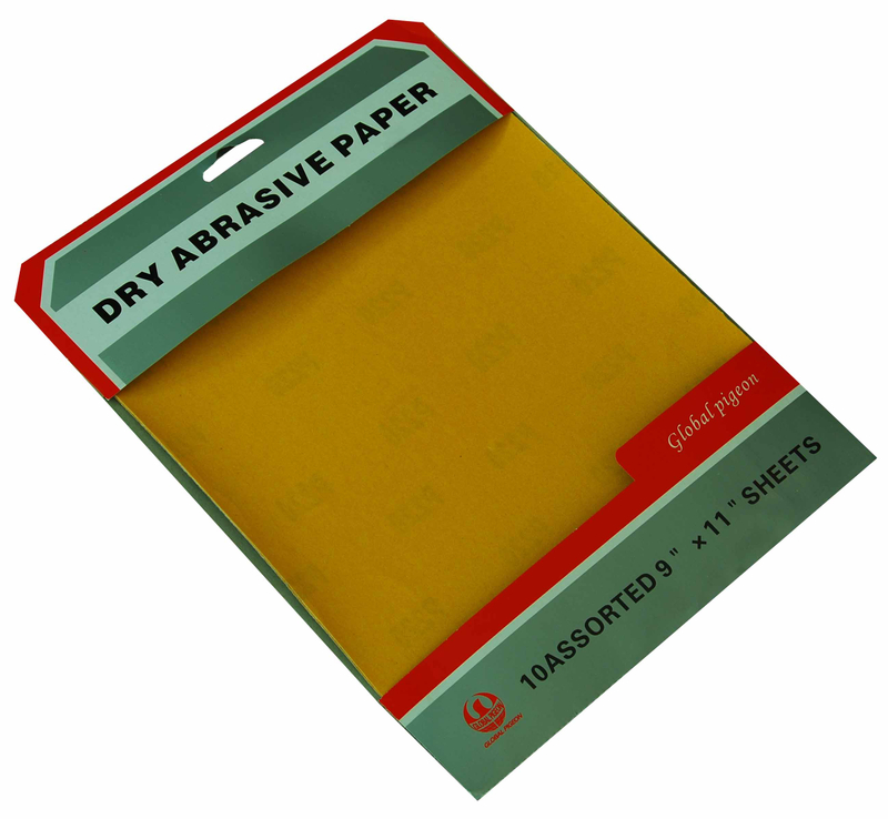 White aluminum oxide abrasive paper