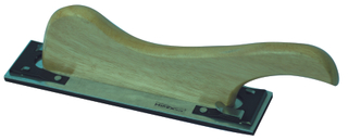 Wood sanding board