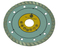 Segmented rim diamond cutting blade