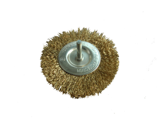 Flat wire brush