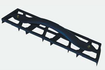 Steel palisade trowel