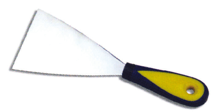 Putty knives with soft TPR handle