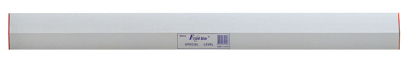 Wedge profile aluminium level screed