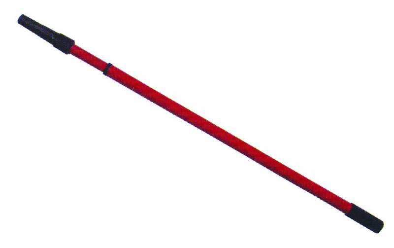Steel extension pole